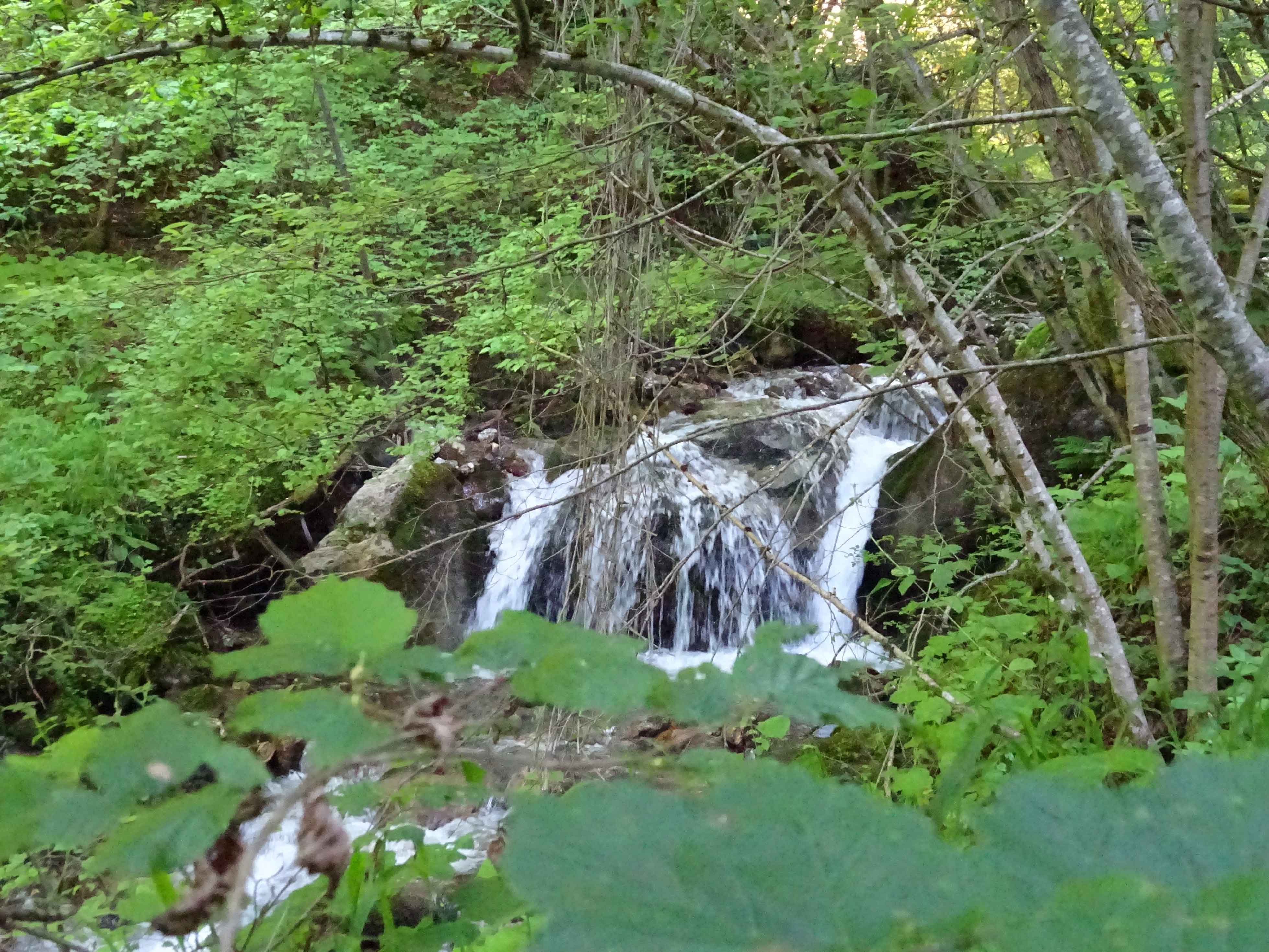 Above Duf waterfall hike in Mavrovo Narional Park
