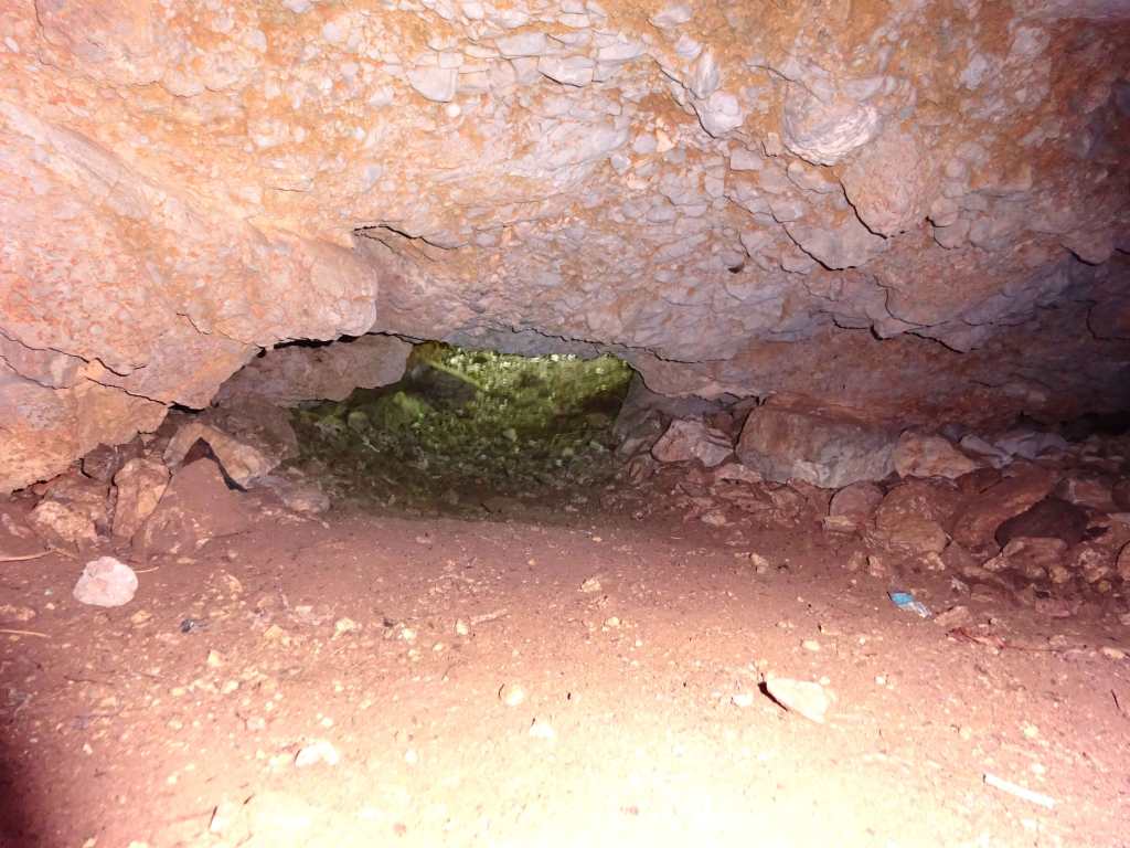 Naumova cave exit near Trpejca at Lake Ohrid