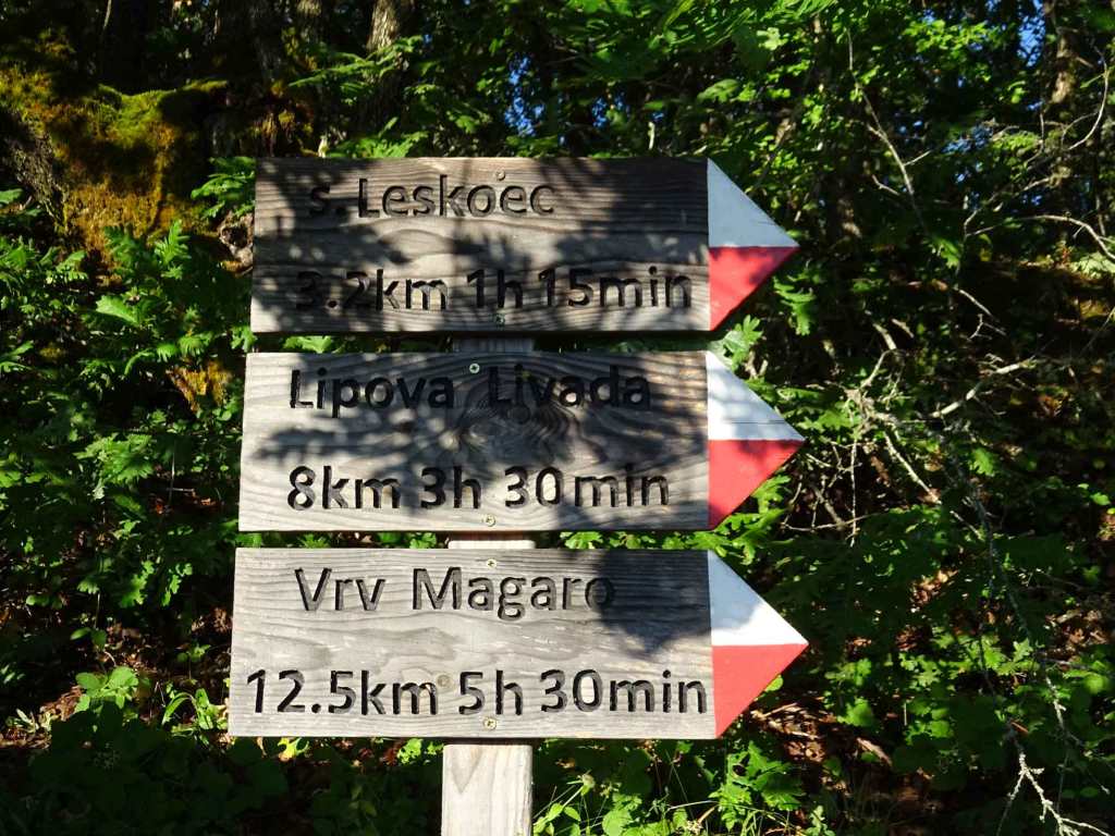 Stenje Leskoec Leskovska cave Lipova Livada pass Galicica National Park