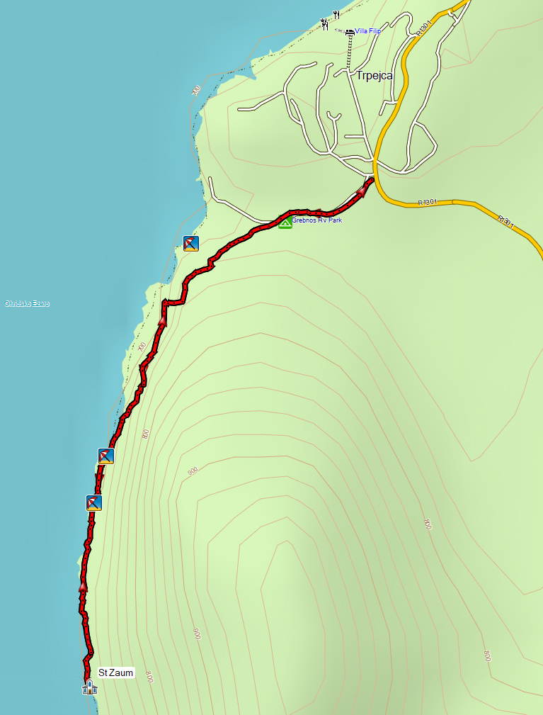 Trpejca to St Zaum St Bogorodica Zahumska at Lake Ohrid hike