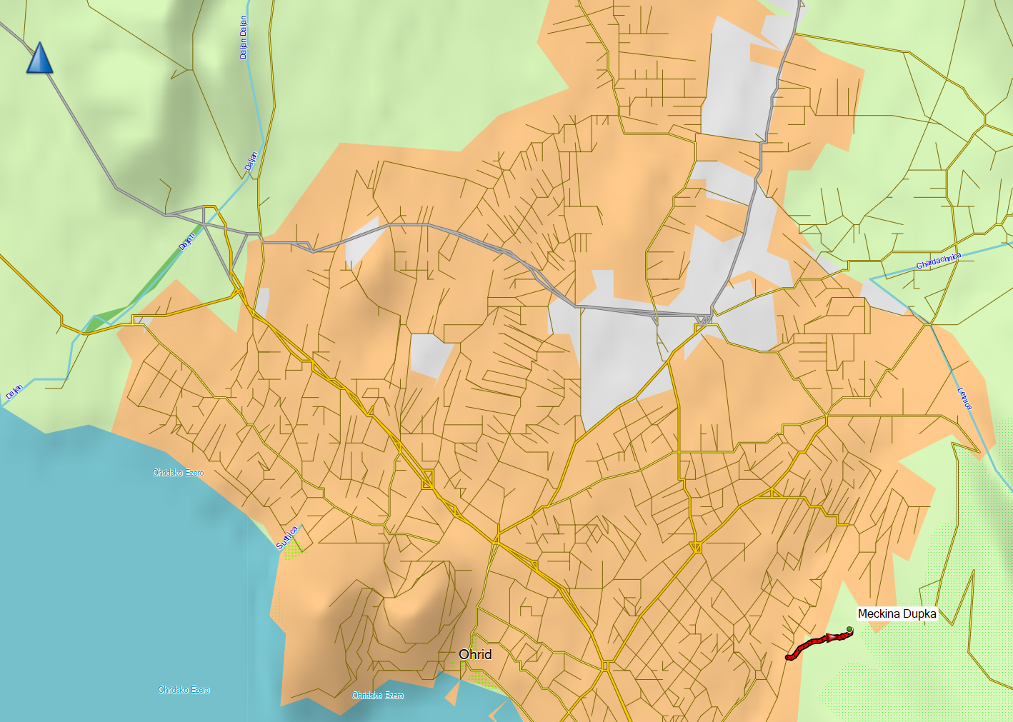 Meckina Dupka Bear Cave Ohrid Macedonia