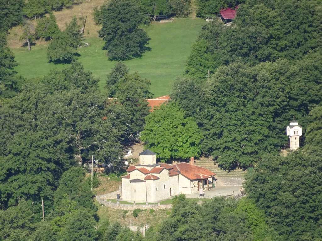 St Bogorodica near Skrebatno in Galicica National Park in Macedonia