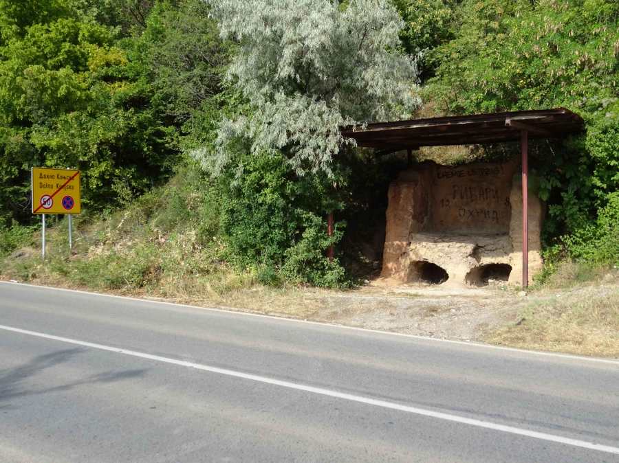 Kiln or oven for ceramics Dolno Konjsko Lake Ohrid Macedonia