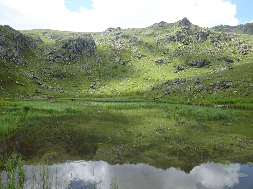 Labunishta lakes on Jablanica mountain in Macedonia