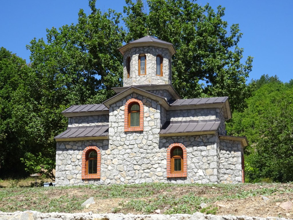 Church of St Ilija in Gorno Lakocherej in Macedonia