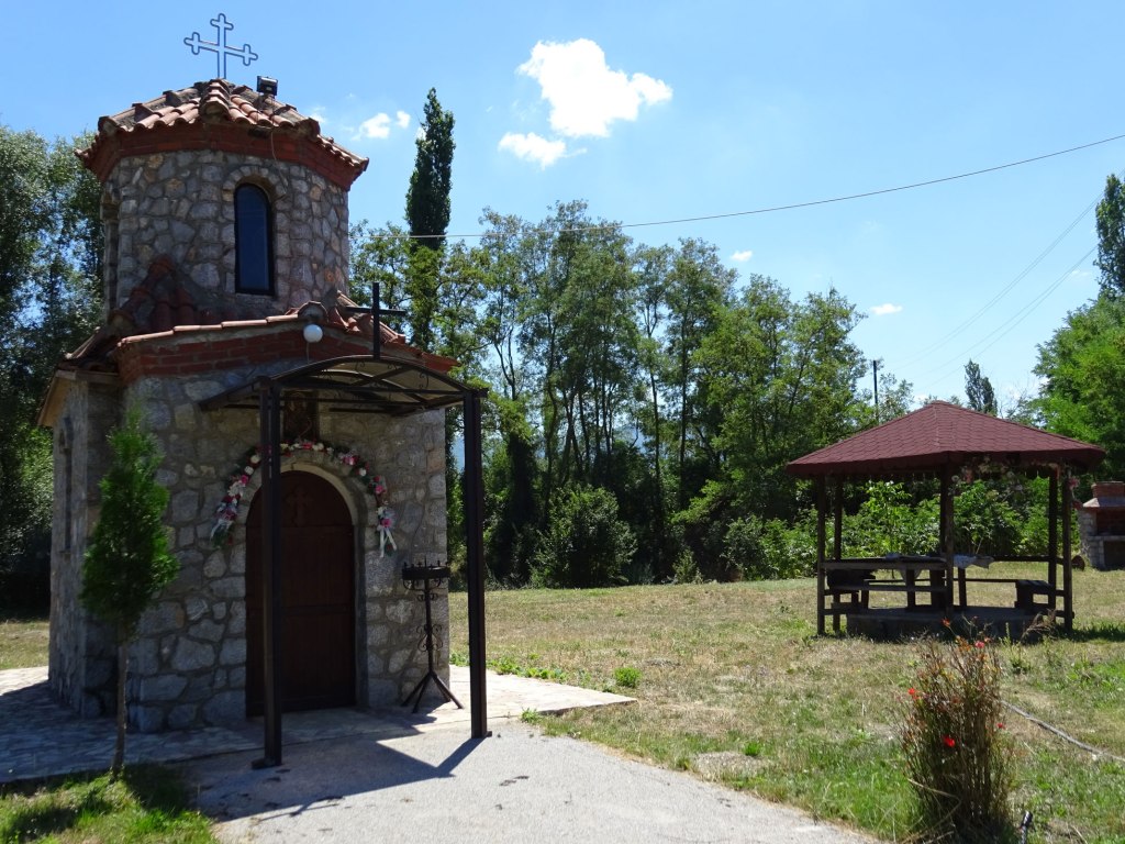 Church of St John the Baptist in Gorno Lakocherej in Macedonia