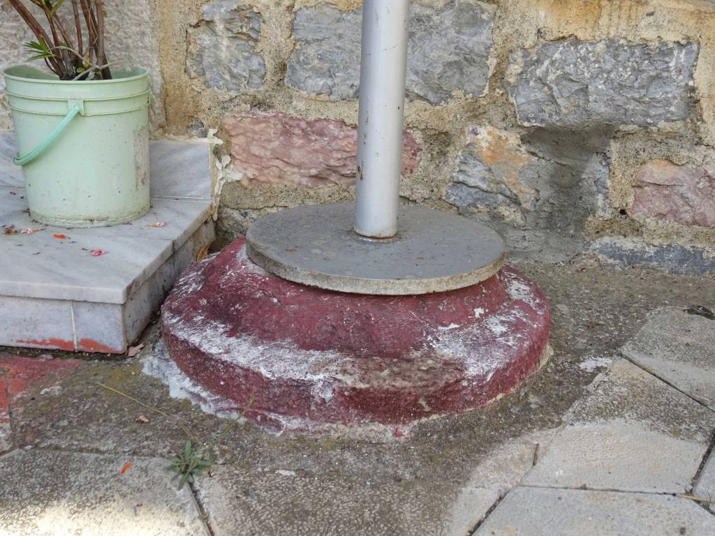 Spolia at St Nedela in Dolno Lakocherej in Macedonia