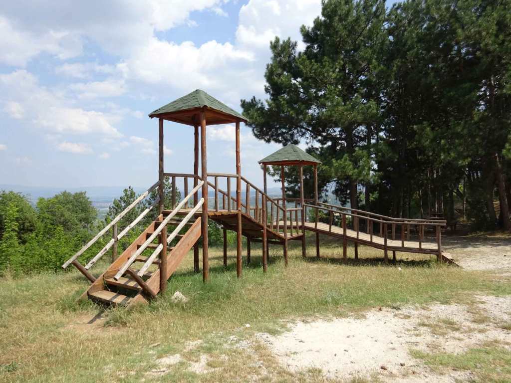 Markovi Kuli Markovo Kruvce Marko's Pear Mount Vodno Skopje North Macedonia