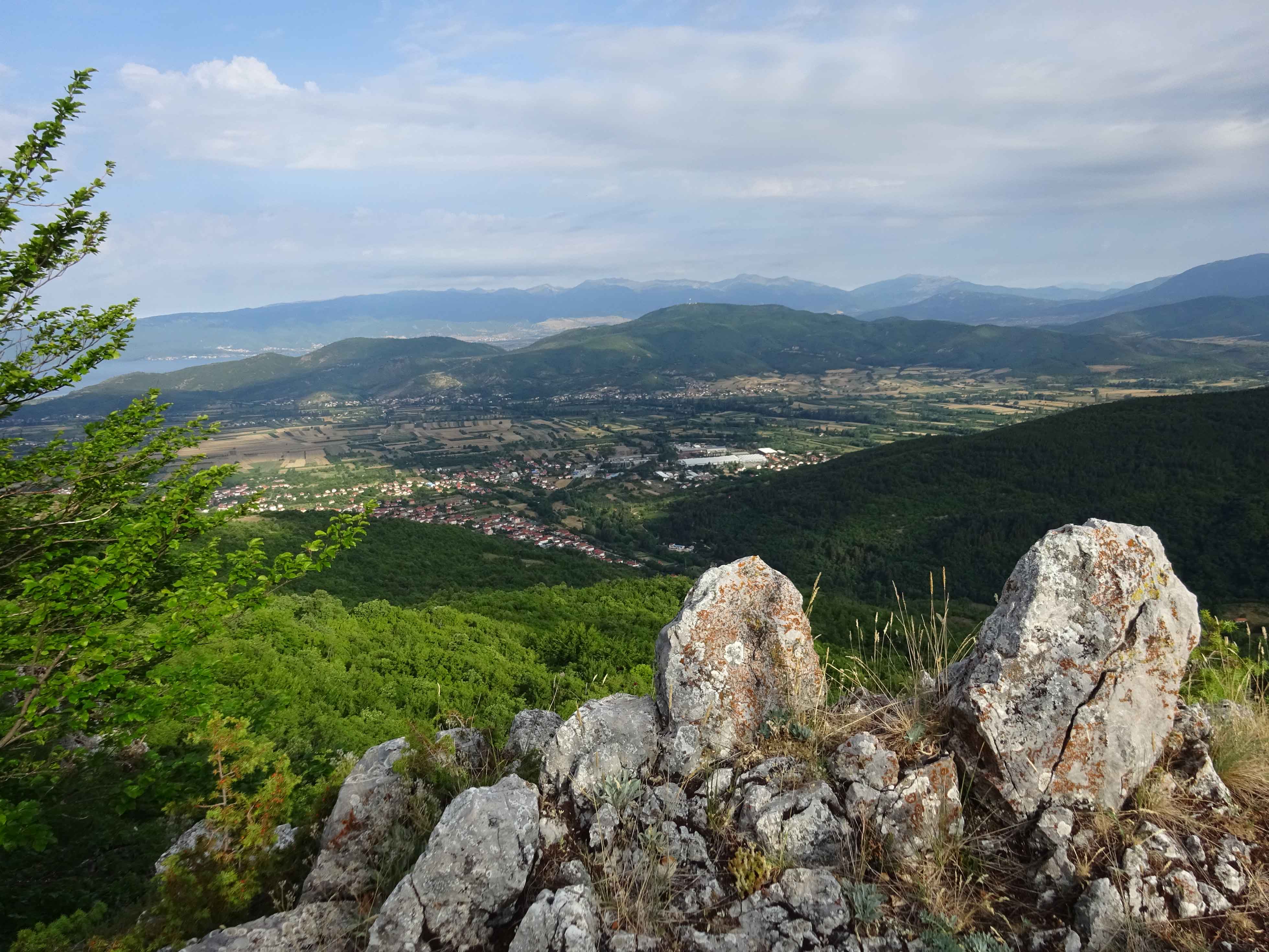 Leskoec Leskoets Galicica National Park hiking North Macedonia