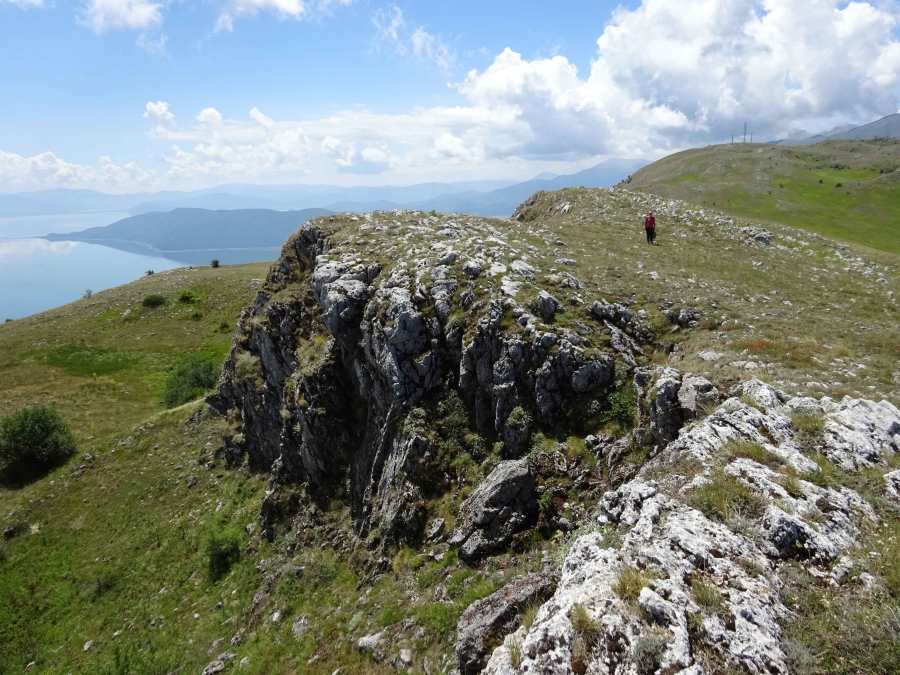 Galicica National Park Tomoros peak hiking North Macedonia