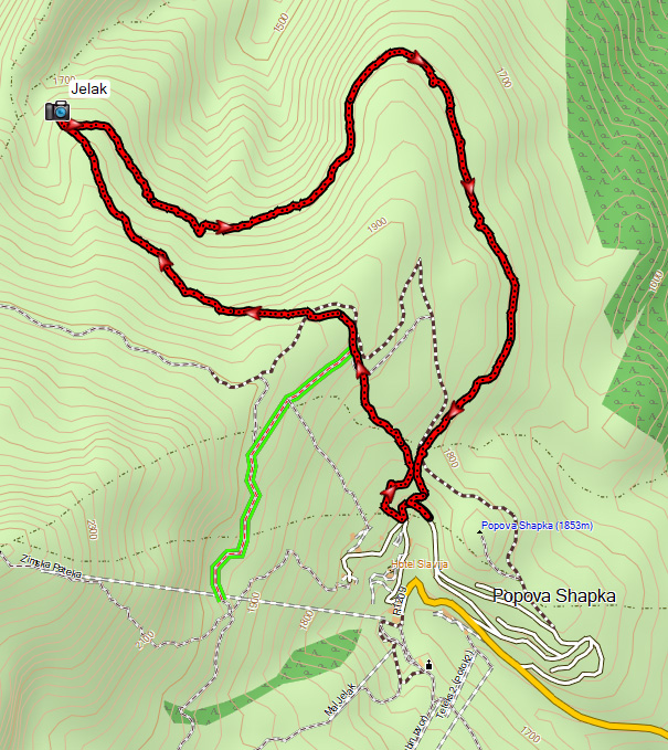 Popova Sapka hiking Tetovo North Macedonia