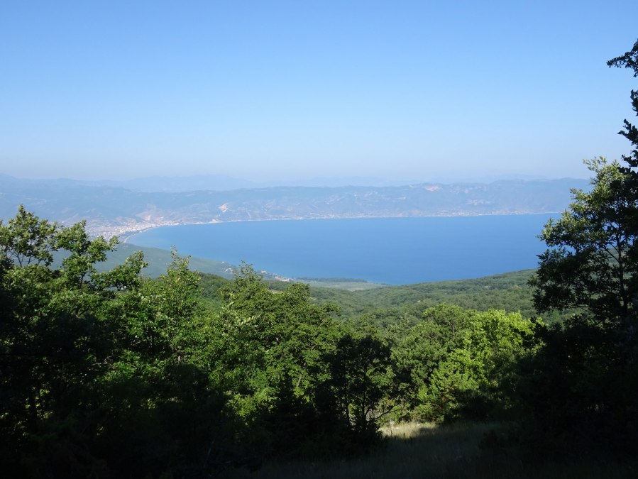 Magaro Kota F10 peak Galicica National Park hiking North Macedonia