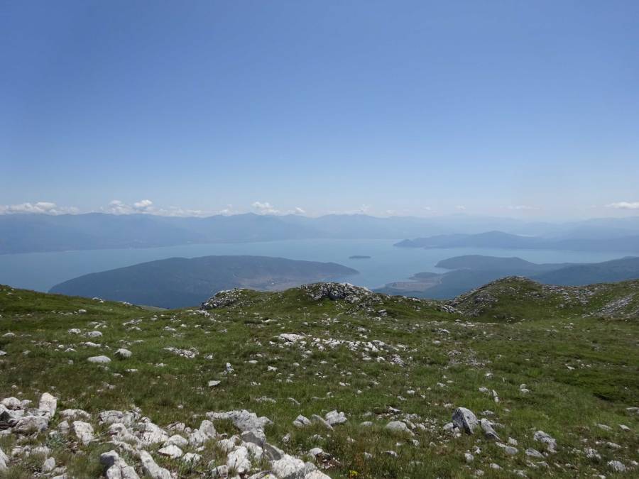 Magaro Kota F10 peak Galicica National Park hiking North Macedonia