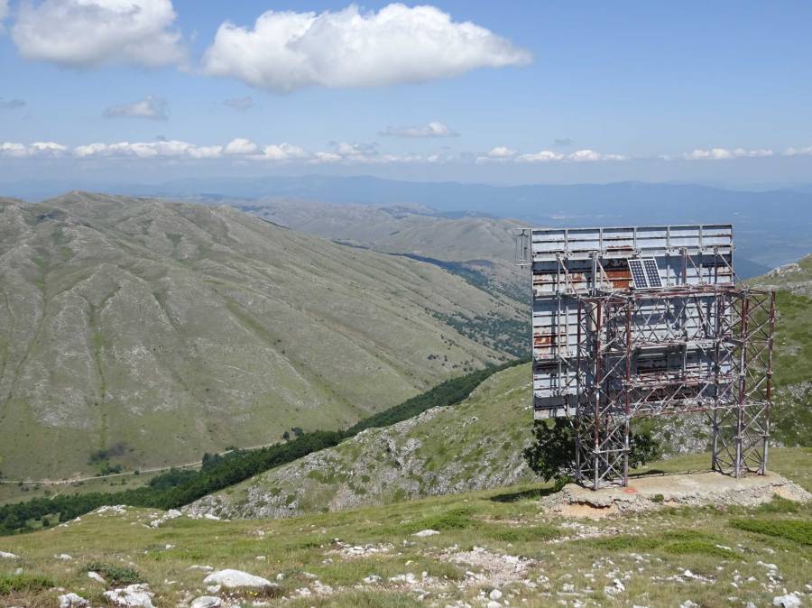 Magaro Kota F10 peak Galicica National Park hiking North Macedonia