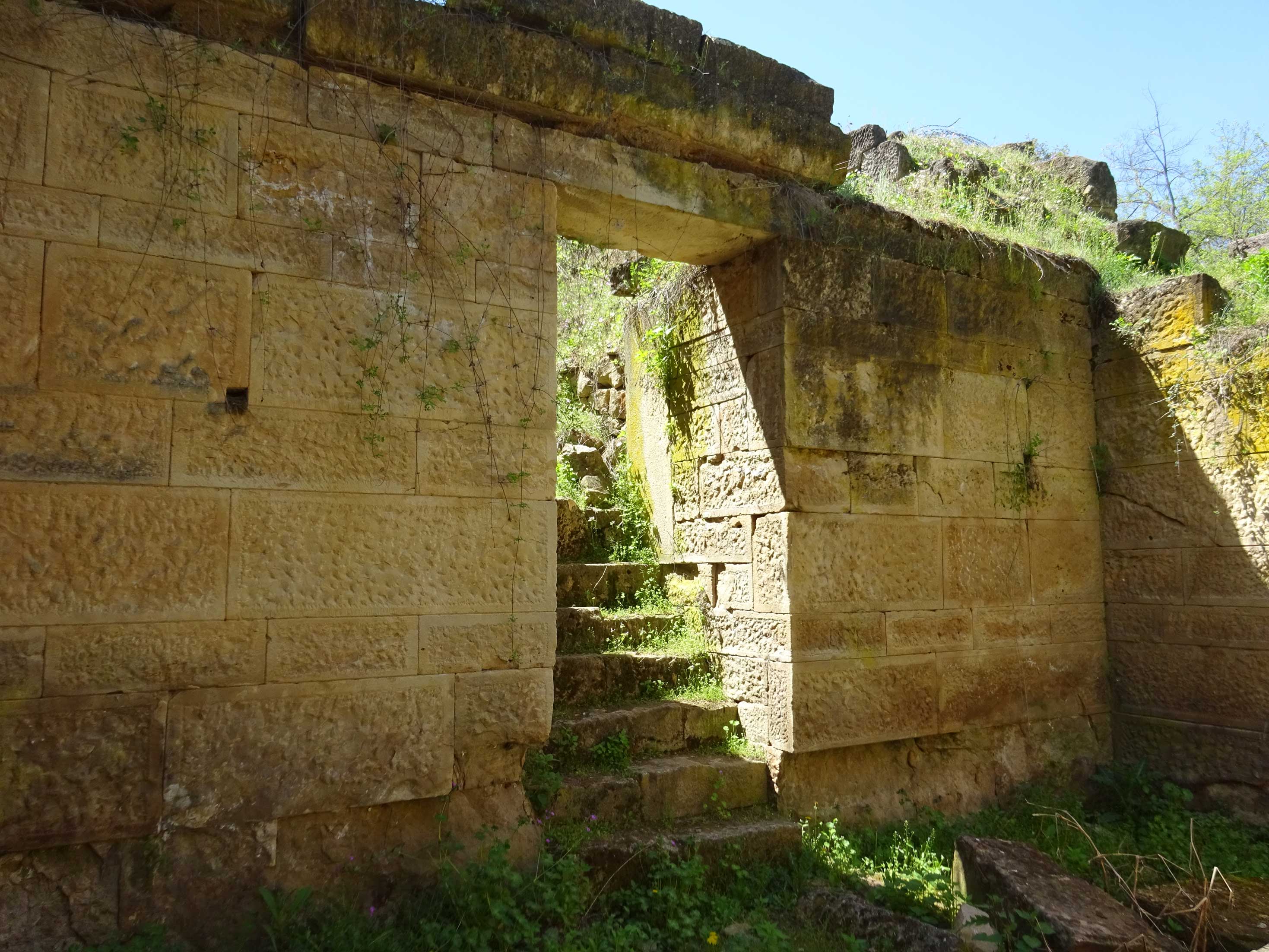 Brazda Tomb archeological site Markov Kamen peak Davina Kula archeological site hiking North Macedonia