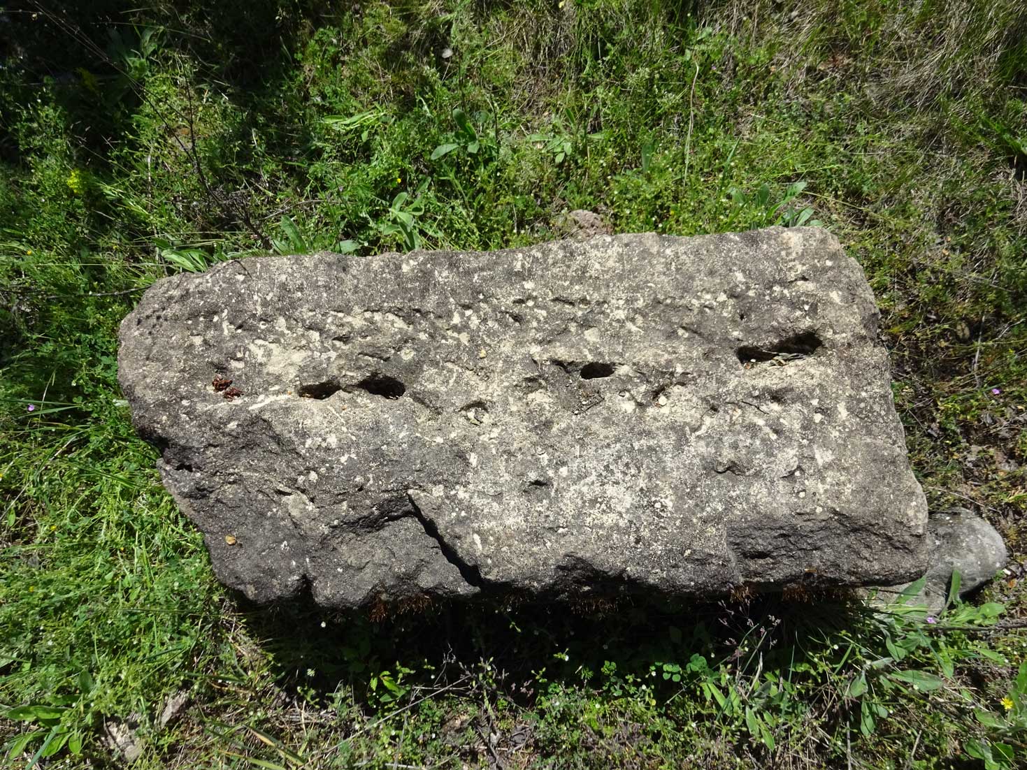 Brazda Tomb archeological site Markov Kamen peak Davina Kula archeological site hiking North Macedonia
