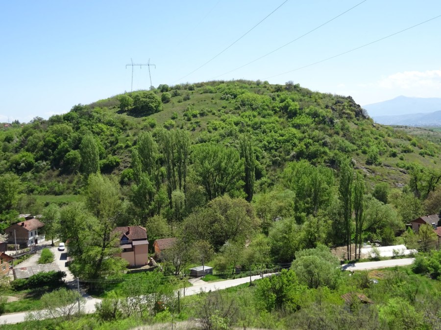 Brazda Tomb archeological site Markov Kamen peak Davina Kula archeological site hiking North Macedonia