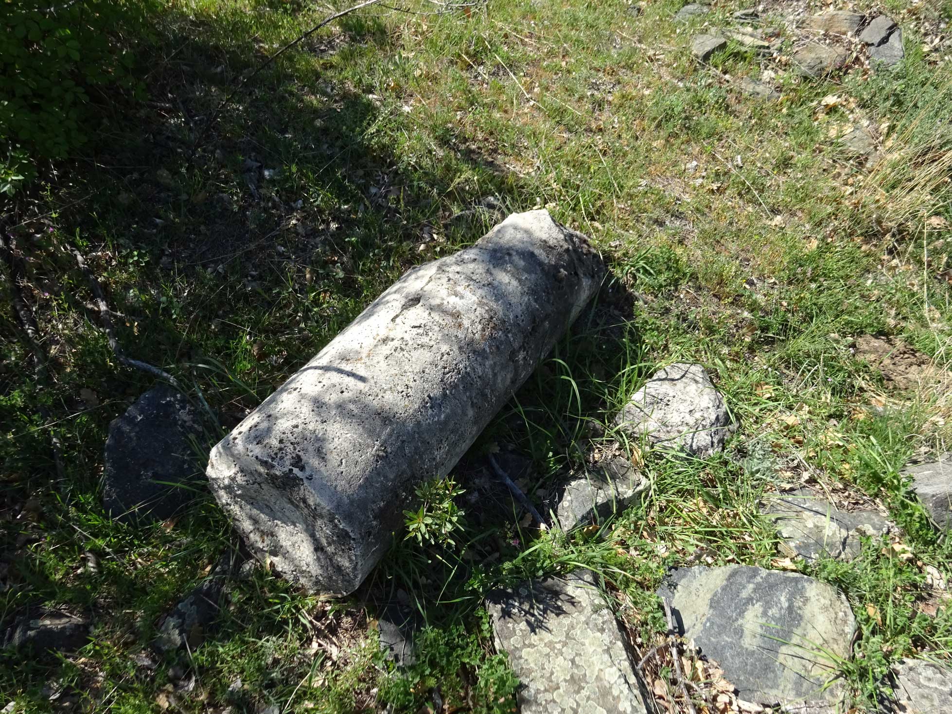 Brazda Tomb archeological site Markov Kamen peak Davina Kula archeological site hiking North Macedonia