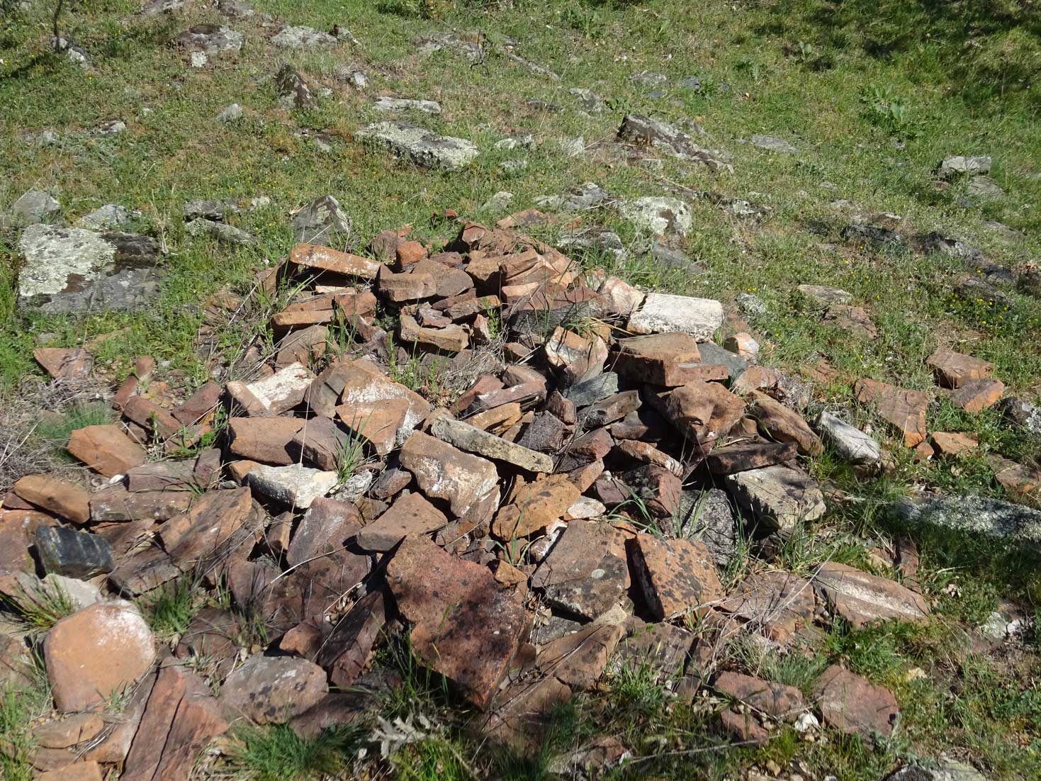 Brazda Tomb archeological site Markov Kamen peak Davina Kula archeological site hiking North Macedonia