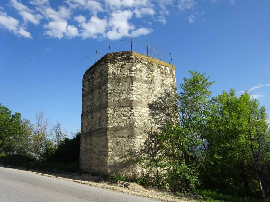 Brazda Tomb archeological site Markov Kamen peak Davina Kula archeological site hiking North Macedonia