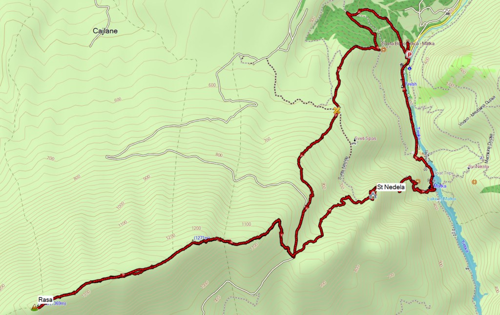 Hiking North Macedonia Lake Matka Canyon
