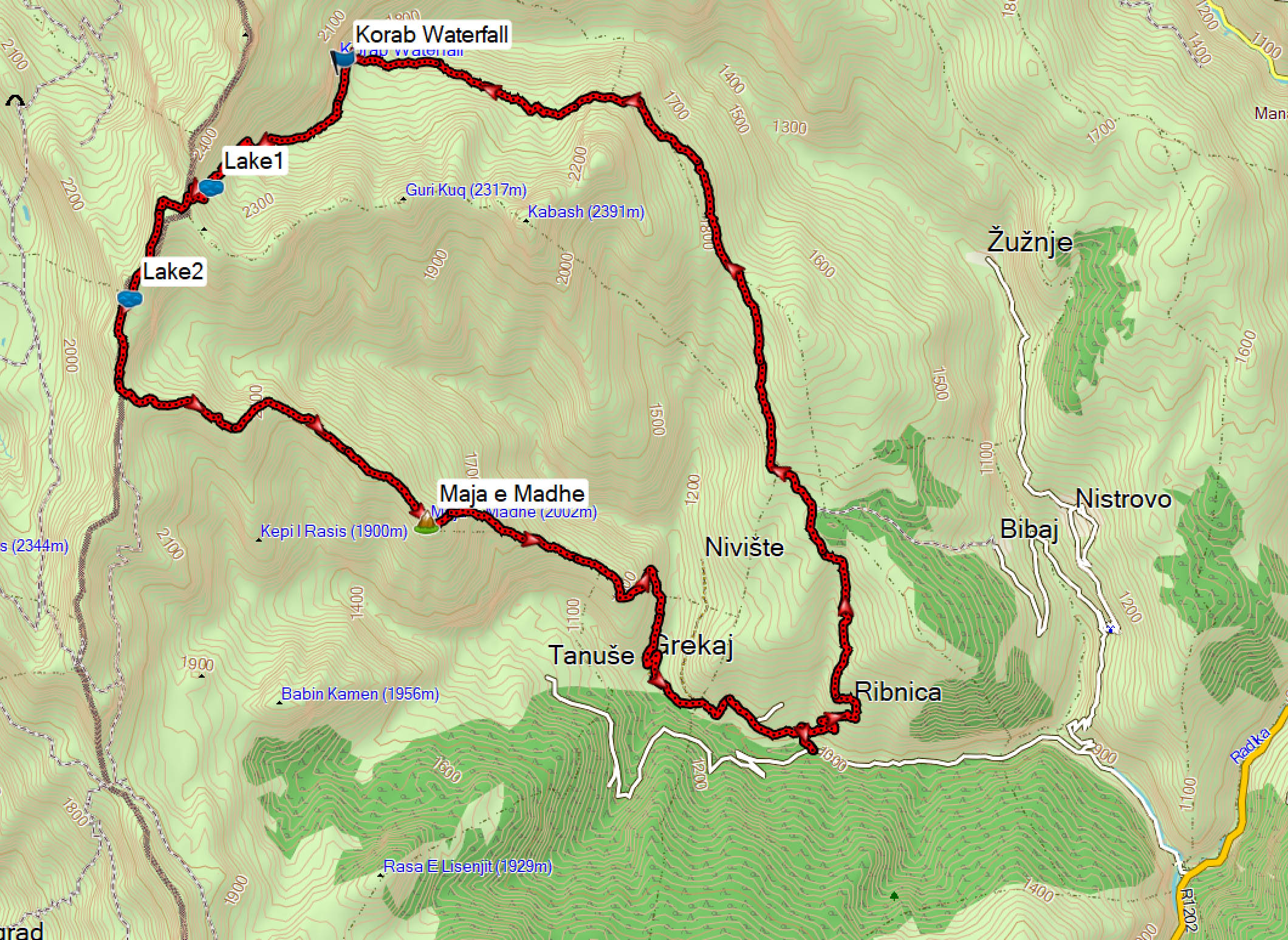 Hiking North Macedonia Mavrovo National Park