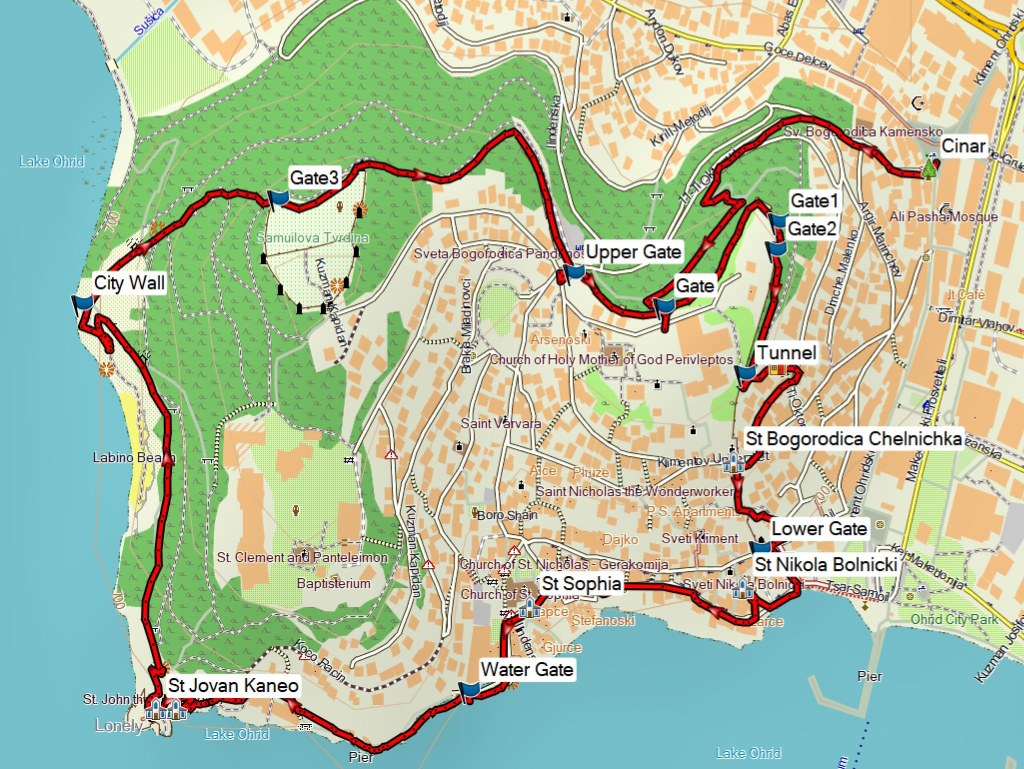 Hiking North Macedonia Ohrid