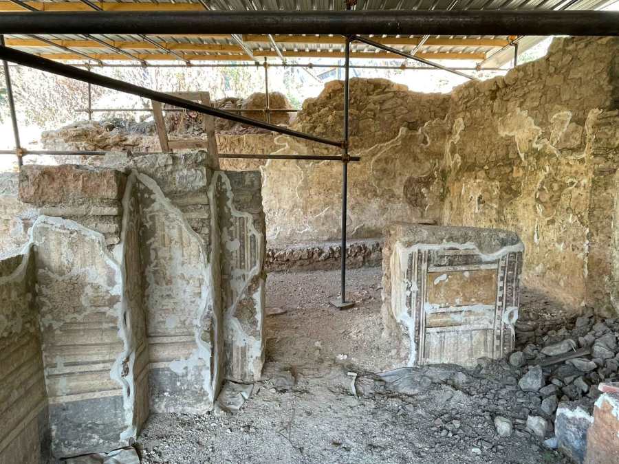 Ohrid archeological site next to Mancevci